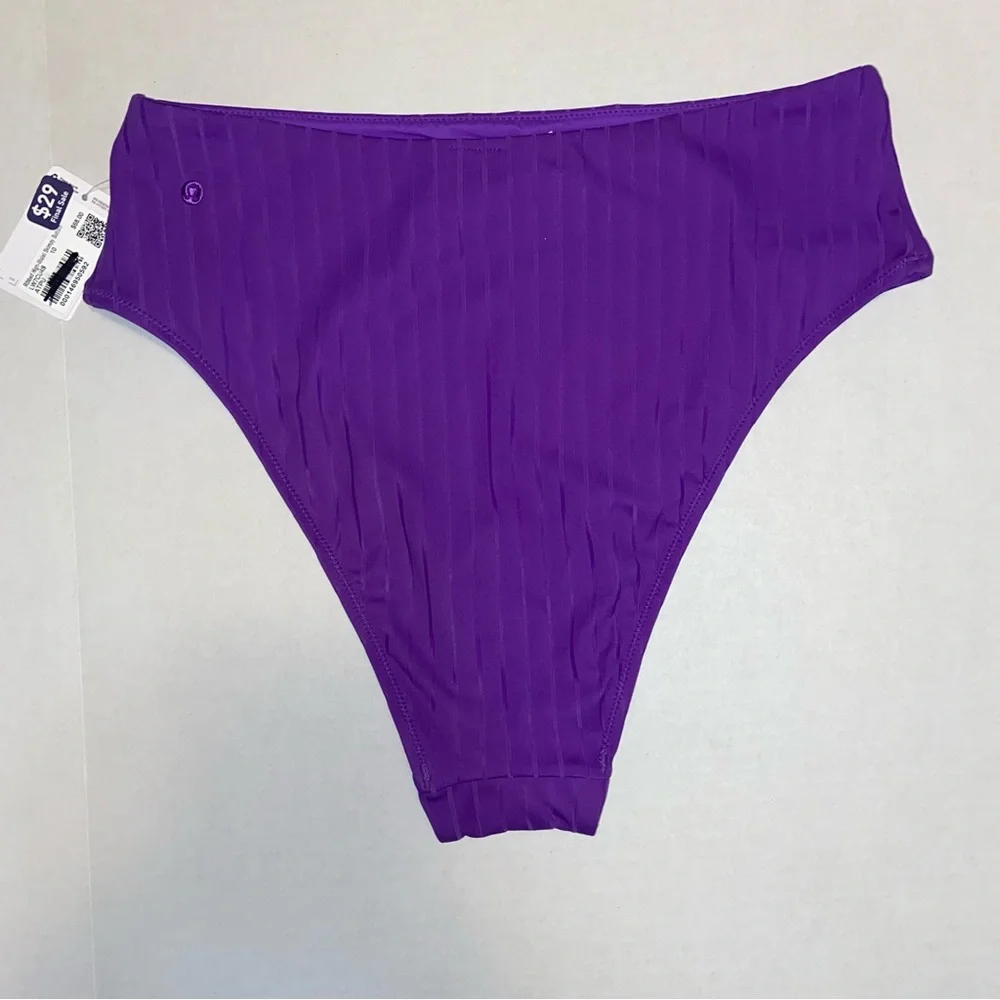 Lululemon Purple Bikini Bottom - Picture 2 of 9